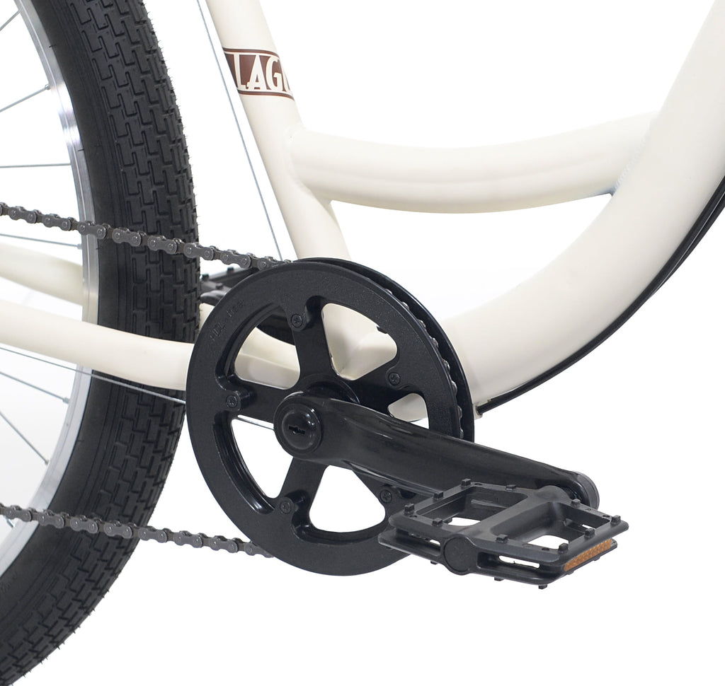 Concord 27.5 Laguna Comfort Bicycle, 27.5 Wheels, Fits Adult Riders 5'4-6'2, Unisex, Cream