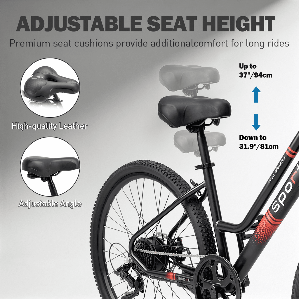 OwnGold 14IN Folding Electric Bicycles for Adults Teens with Basket,500W Peak Motor Up to 20 mph Range 30 Miles,36V 12Ah Removable Battery,Commuter/Shopping Mini Ebike,UL 2849