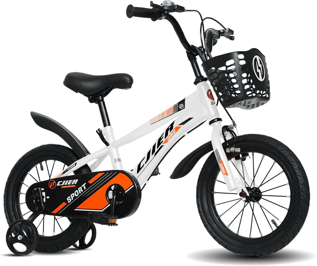 14 Kids Bikes for Girls and Boys, DEYGIA Kids' Bicycles with Training Wheels, Ages 3-5 Years
