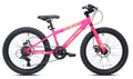 20 Ozark Trail Mountain Bike, 7 Speed, Fits Rider 3'11-4'4, Pink, Child/Tween/Teen, Unisex