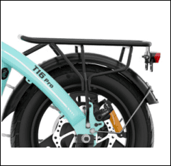 Bodywel Foldable Electric Bike for Adults and Teens, 14 Electric Bicycle with Peak 500W Motor, 36V 10Ah Battery, Commuting Mini Ebike, E Bike, UL2849