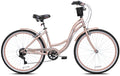 26 Kent Bayside Cruiser Bicycle, Fits Rider: 5'2-5'10, Rose Gold, Adult, Unisex