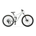 Ozark Trail 29 FS.2 Slalom Full Suspension Mountain Bike, 29 Wheels, Medium Frame, Fits Riders 5'6 - 5'9, Off-White, Adult