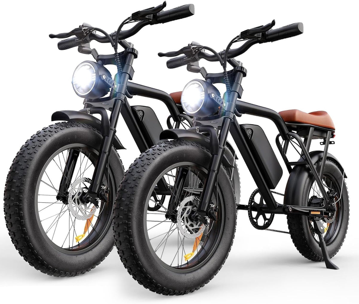 Electric Bike for Adults, 2200W, 35MPH & 75 Miles, 20x4 Fat Tire, 48V 15.6Ah Removable Battery, 7-Speed & 3 Modes, Full Suspension E Mountain Bike, UL 2849 Certified