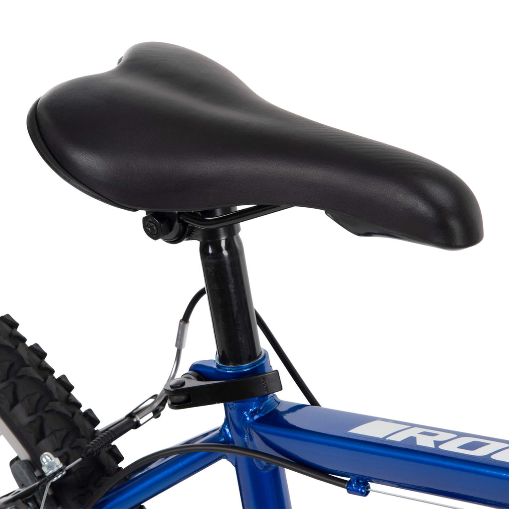 Huffy 26” Rock Creek Mountain Bike, Fits Riders 60”+, Blue, Adult, Men’s