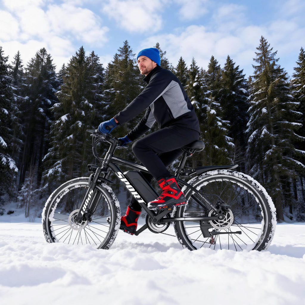1200W Adult Electric Mountain Bike, 48V 10A Removable Battery-65 Miles, 26 Professional Shock Absorbing Tires,30MPH Off-Road Motorcycle,7 Speed Ebike,UL2849