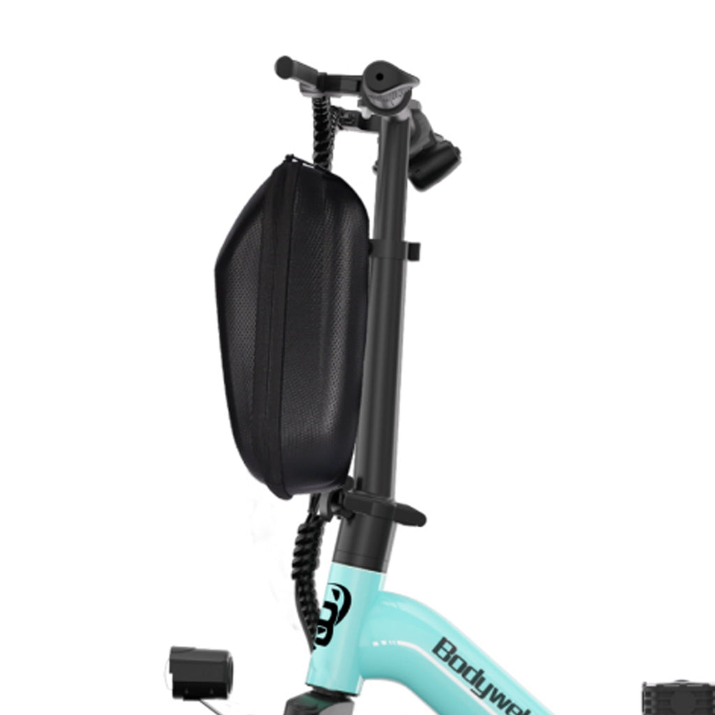 Bodywel Foldable Electric Bike for Adults and Teens, 14 Electric Bicycle with Peak 500W Motor, 36V 10Ah Battery, Commuting Mini Ebike, E Bike, UL2849