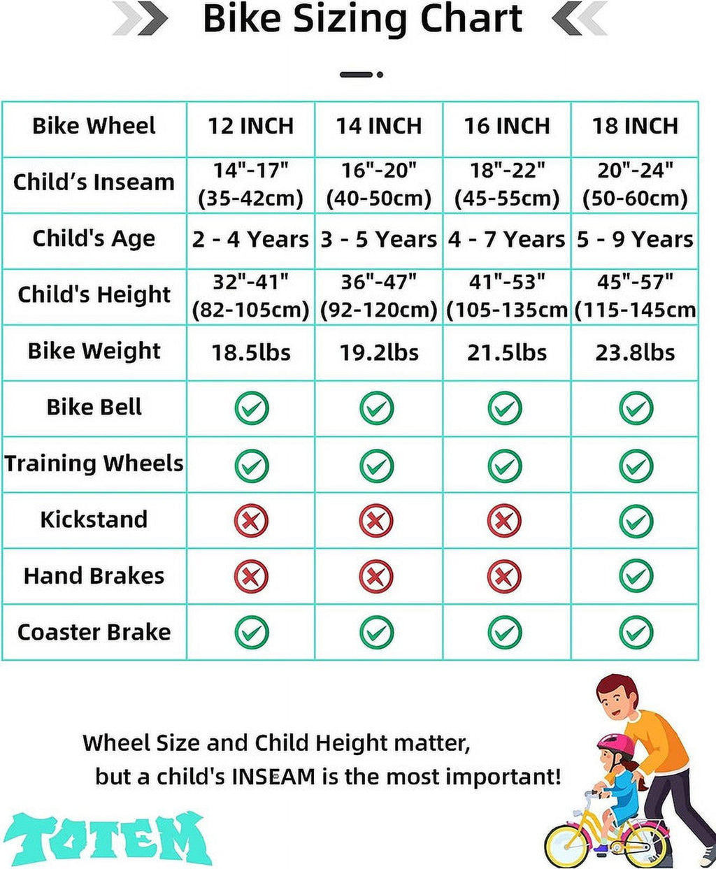 JOYSTAR Kids Bike for Ages 2-12 Years Old Boys Girls, 12-20 Inch BMX Style Kid's Bikes, Multiple Colors