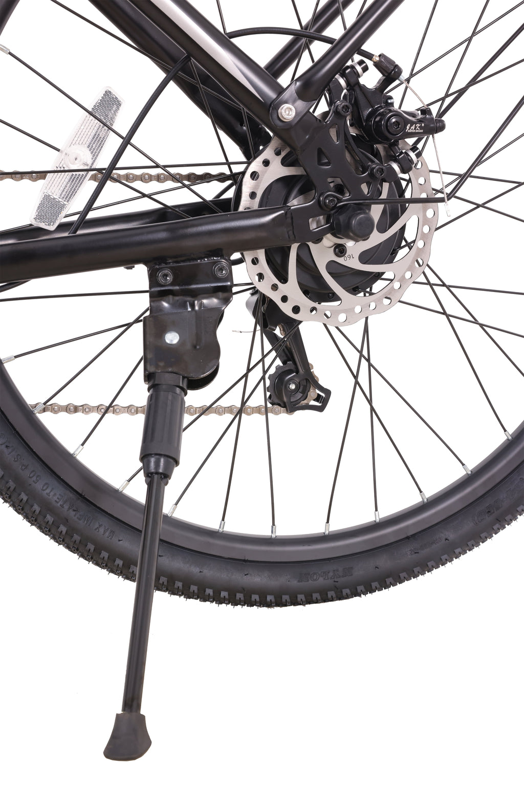 Concord Commutr 26'' Electric Bike, 350W Motor, Class 2, Black, Fits Riders 5'2-5'10