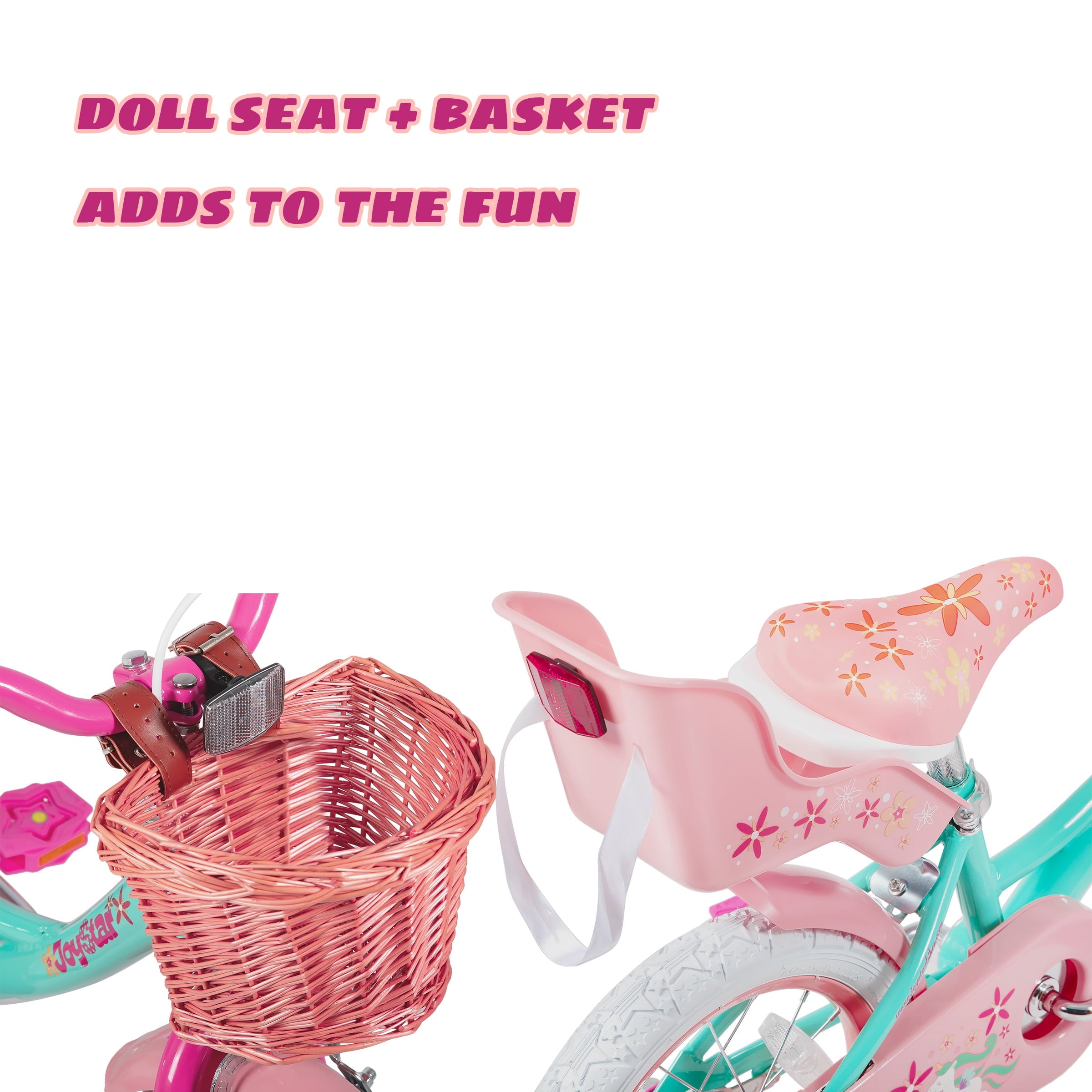Joystar Unicorn 12inch Girls' Bike, Purple