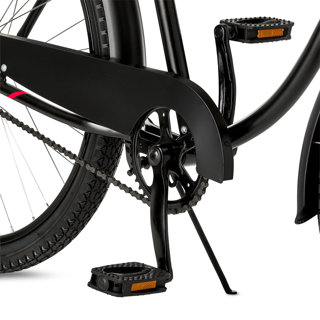 Concord 26 Pacifica Cruiser Bicycle, Fits Riders 5'2 - 5'10+, Adult, Unisex, Matte Black