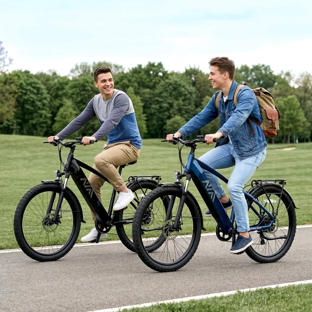 TST Electric Bike for Men, Peak 1000W E Mountain Bike, Electric Bicycle, 27.5 Tire EBike, Hydraulic Disc Brakes, 48V/15Ah Battery