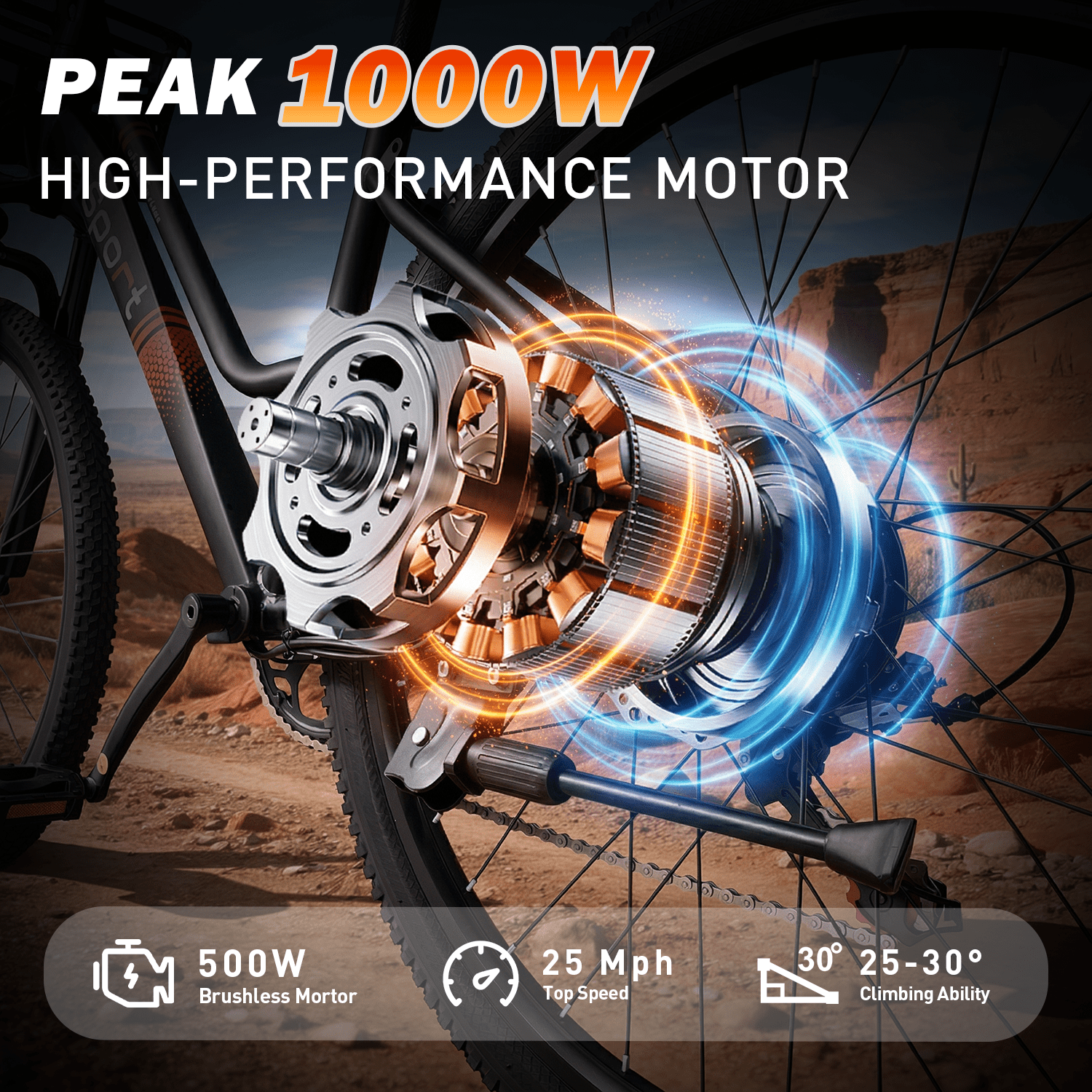 OwnGold 14IN Folding Electric Bicycles for Adults Teens with Basket,500W Peak Motor Up to 20 mph Range 30 Miles,36V 12Ah Removable Battery,Commuter/Shopping Mini Ebike,UL 2849