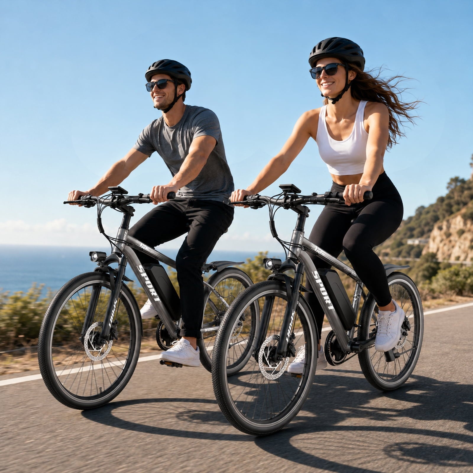 1200W Adult Electric Mountain Bike, 48V 10A Removable Battery-65 Miles, 26 Professional Shock Absorbing Tires,30MPH Off-Road Motorcycle,7 Speed Ebike,UL2849