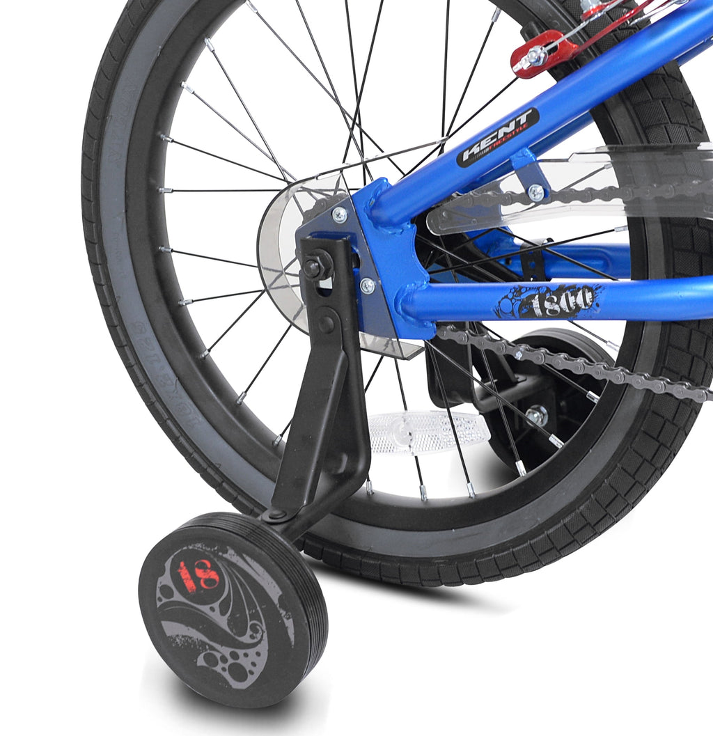 18 Kent Bicycle Abyss Boy's Freestyle BMX Child Bicycle, Blue