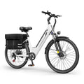 Actbest 26 Electric Bike for Woman, Peak 1200W Motor, 48V 15Ah Battery , 7-Speed, Front Suspension & LCD Display, Wide saddle suitable for women riders, Mountain EBike for Adults