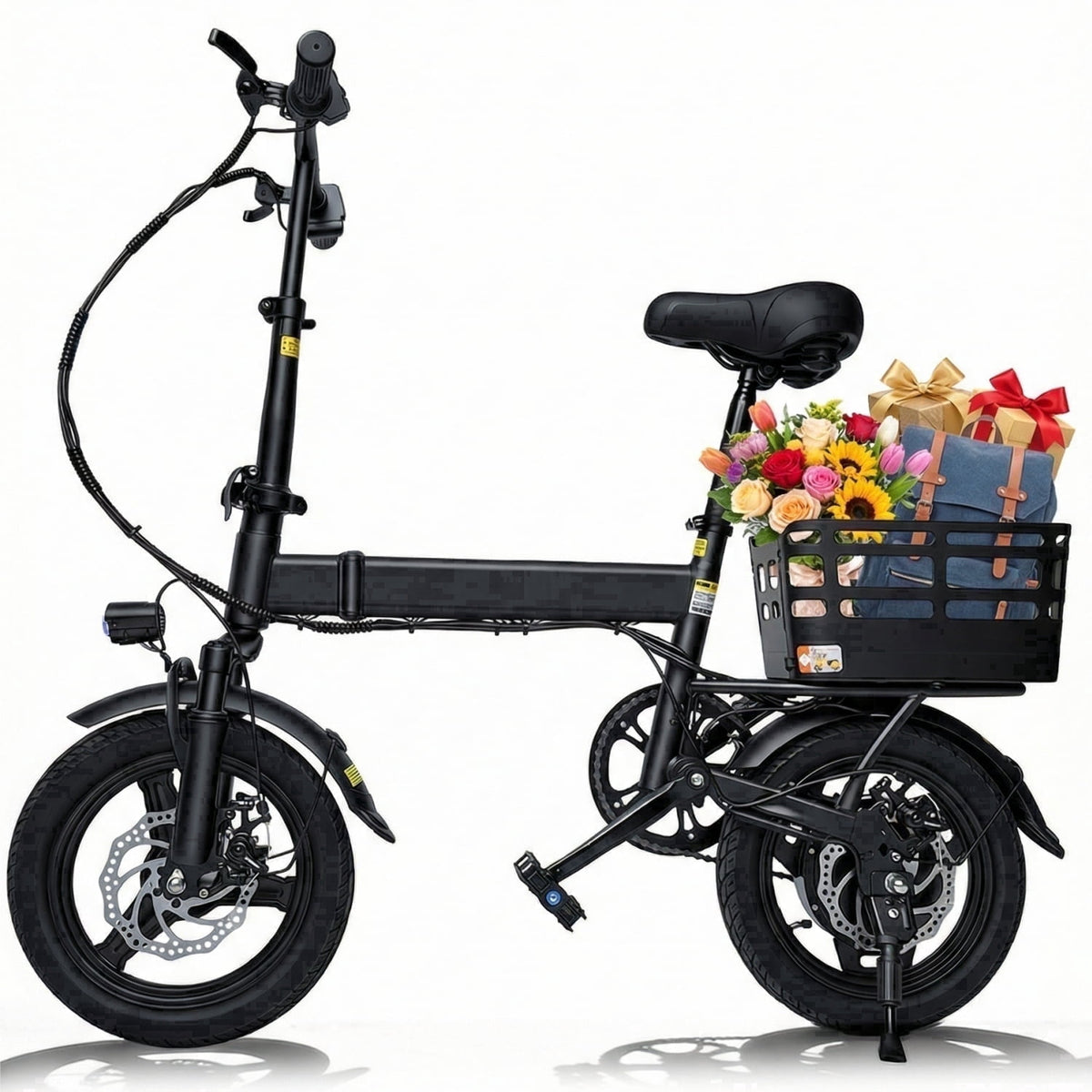 BroPath Electric Bike for Adults,26”Electric Mountain Bike,576WH Removable Battery& LCD Display, 25MPH,750W High Motor,Multi-Shock Absorption,7-Speed,Commuting E Bikes,UL2849