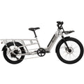 Buzz 24 Beekeeper 48V Electric Cargo Bike, Fits Riders 60+, Silver, Adult, Unisex