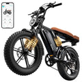 SISIGAD Electric Bike for Adults,20x4.0 Fat Tire E Mountain Bicycle,Peak 1500W Motor 48V15Ah Battery UL2849