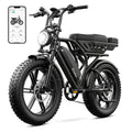 TST Electric Bike for Adults, 750W Peak 1500W Motor, 20x4 Fat Tire E Bicycle, E Mountain Bike, 48V/15AH UL2849, App Control
