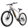 GOTRAX D1RT 27.5 Adult Electric Mountain Bike, 350W 36V 10.4Ah Shimano 7 Speed 20mph Up to 300lb E-Bike,Grey