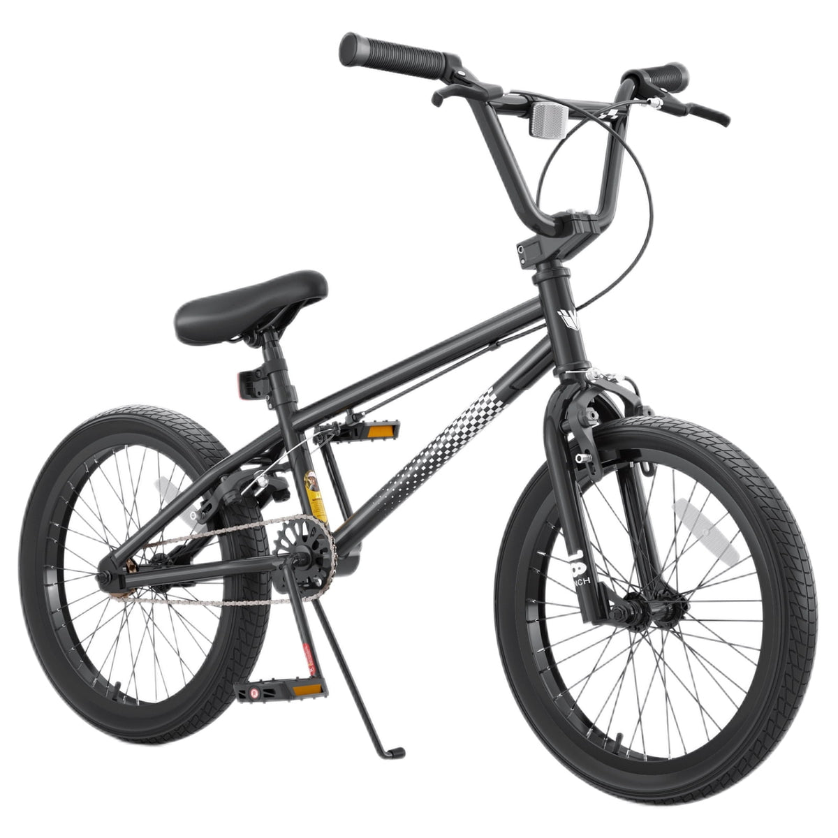 KORIMEFA Freestyle Kids BMX Bikes 18 20 Inch Kids Bicycles for Years Old Boys Girls Teen with Adjustable Seat and Handbrake, for Kids 8-12 Beginner-Level to Advanced Rider