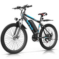 Vivi Electric Bike for Adults 26 Electric Mountain Bike 500W Cruise Control Electric Commuter Bike 21 Speed with Removable 48V Battery