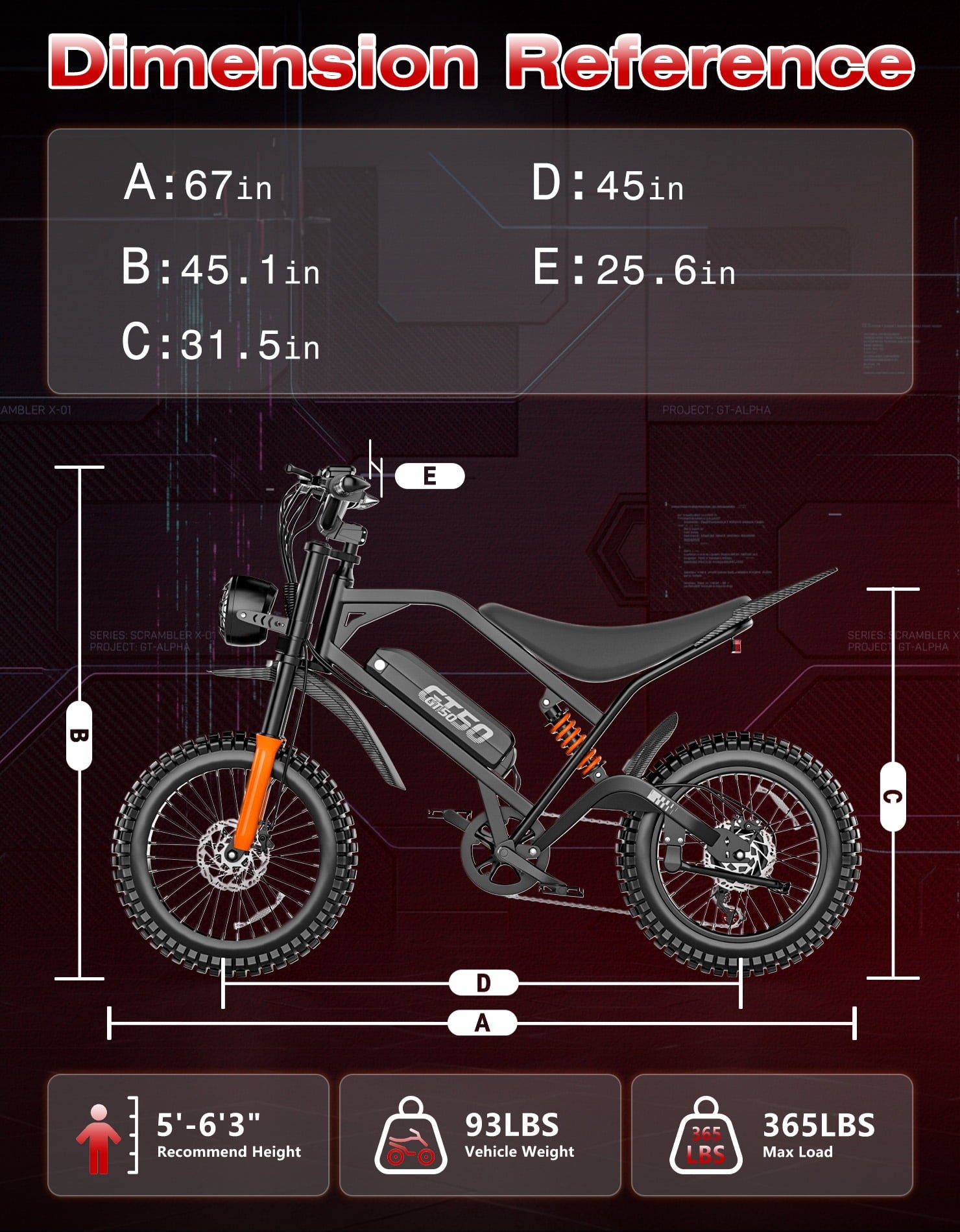 PostJoy F30 2500W Electric Bike, 48V20Ah Battery up to 50 Miles 7-Speed All-Terrain, 20-inch Fat Tire Full Suspension, off-Road Dirt Mountain Bike UL2849 Certified