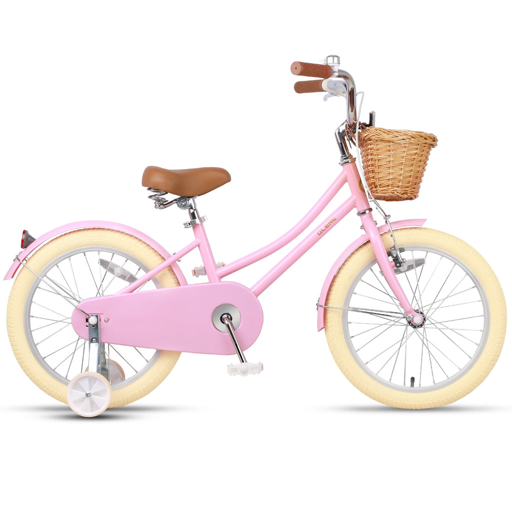 Glerc Little Molly 20 inch Kids Girls Bike for 7-13 Years Old Child,gifts,Blue